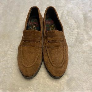 Paris Sportclub Suede Penny Loafers Women’s Size 7